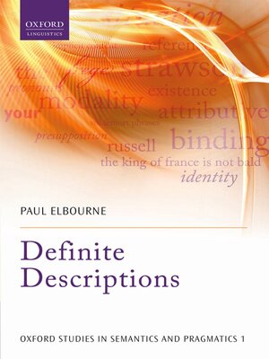 cover image of Definite Descriptions